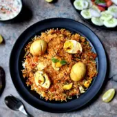 Organic Egg Biryani