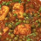 mattar-paneer